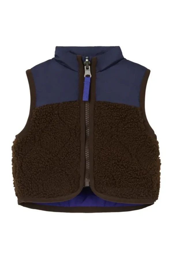 Noppies Jassen<Bodywarmer Galve - Reversible - Brown Patina