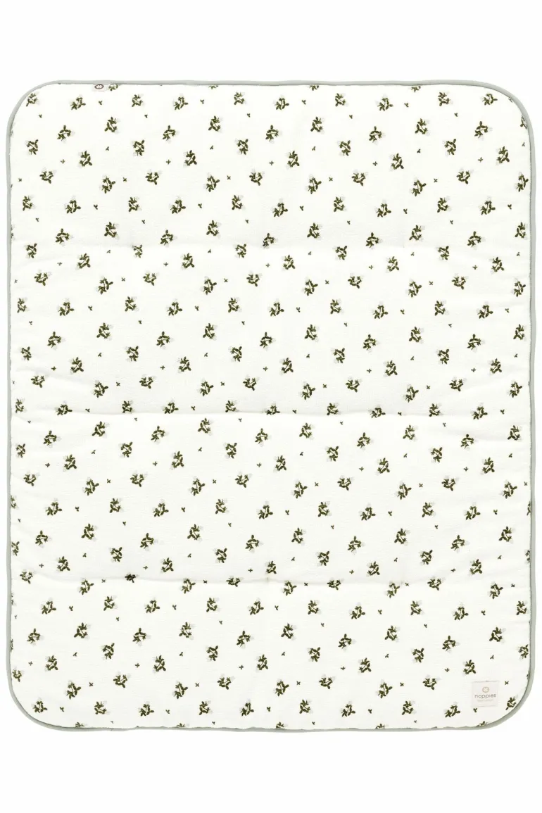 boxkleed_blooming_clover__2-1.webp Noppies Boxkleden | Thuis<Boxkleed Blooming Clover Terry - Puritan Gray