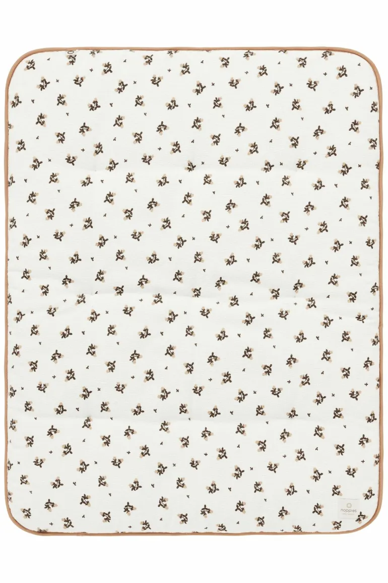 boxkleed_blooming_clover__2.webp Noppies Boxkleden | Thuis<Boxkleed Blooming Clover Terry - Indian Tan