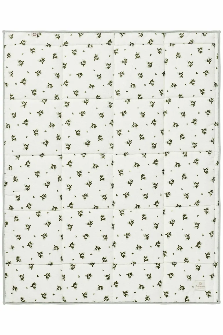 boxkleed_blooming_clover__4-1.webp Noppies Boxkleden | Thuis<Boxkleed Blooming Clover Terry - Puritan Gray