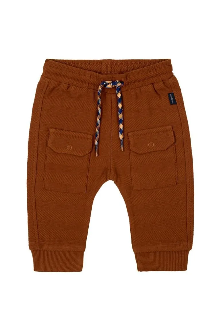 broek_gruffy__brown_patin_0.webp Noppies Broeken<Broek Gruffy - Brown Patina