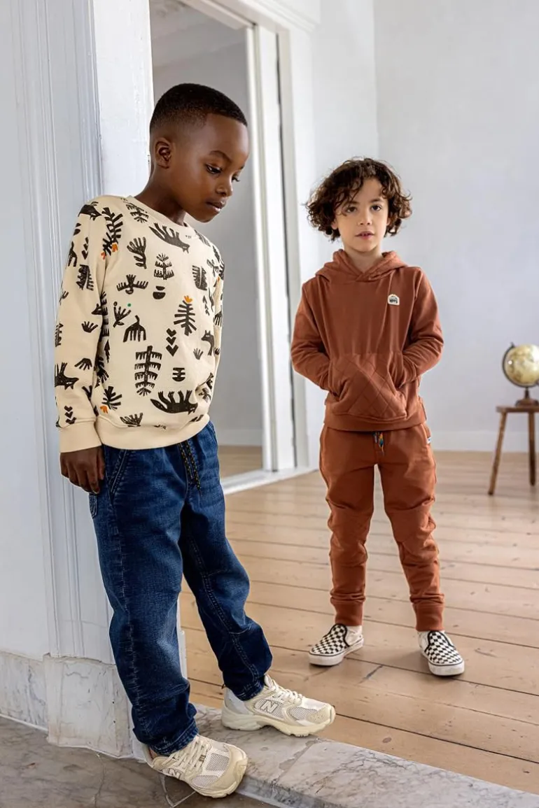 broek_hannover__brown_pat_5.webp Noppies Broeken<Broek Hannover - Brown Patina