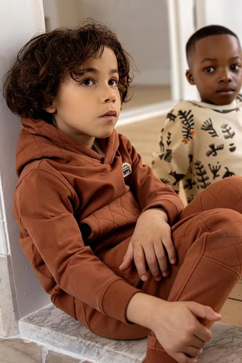 broek_hannover__brown_pat_6.webp Noppies Broeken<Broek Hannover - Brown Patina