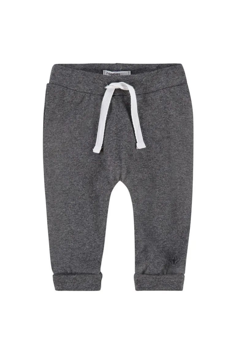broek_melissa__dark_grey__0.webp Noppies Broeken | Basics<Broek Melissa - Dark grey melange