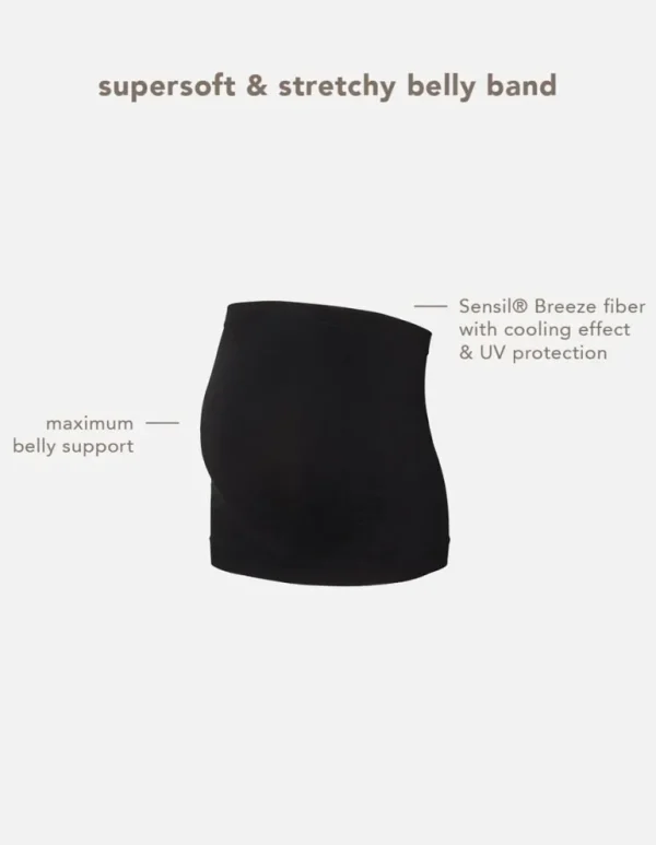 Noppies Buikbanden<Buikband Sia Sensil® Breeze Naadloos - Black