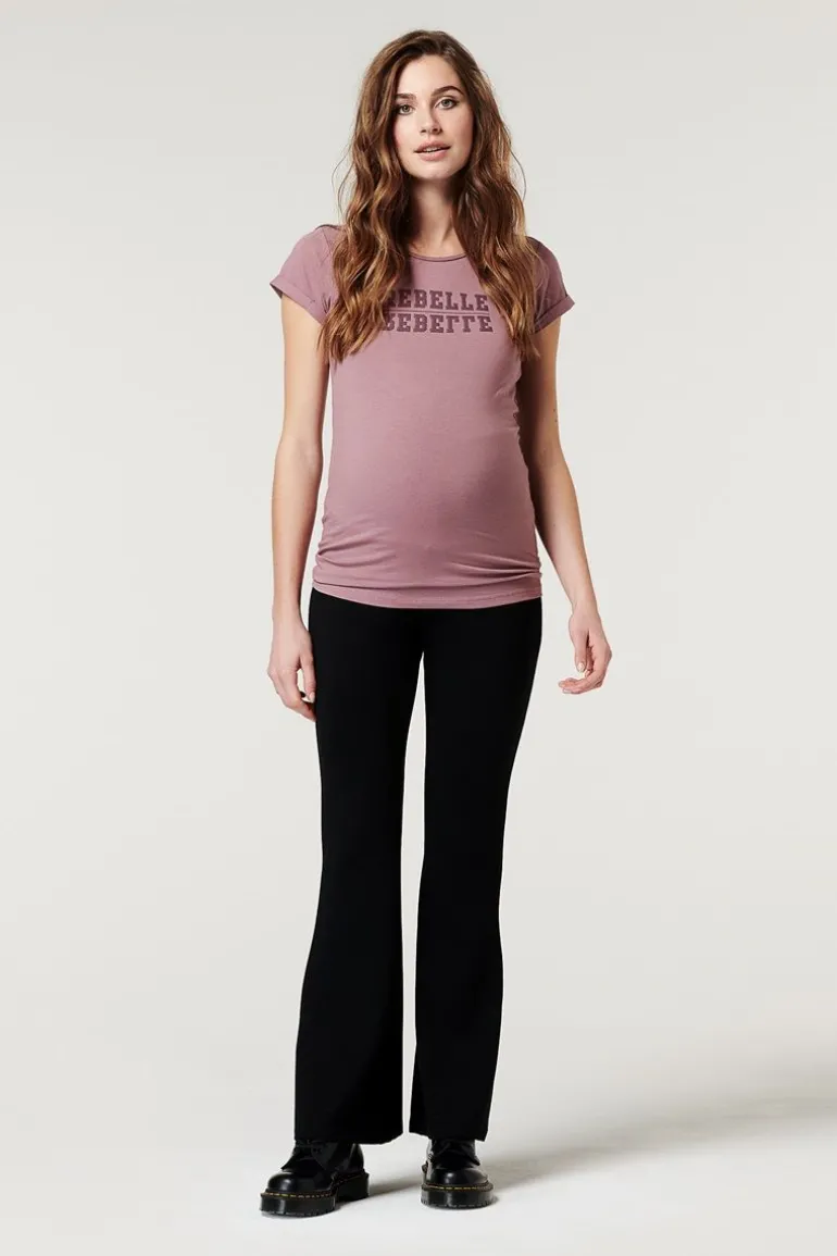 casual_broek_flare__black_8.webp Noppies Flared | Broeken<Casual Broek Flare - Black
