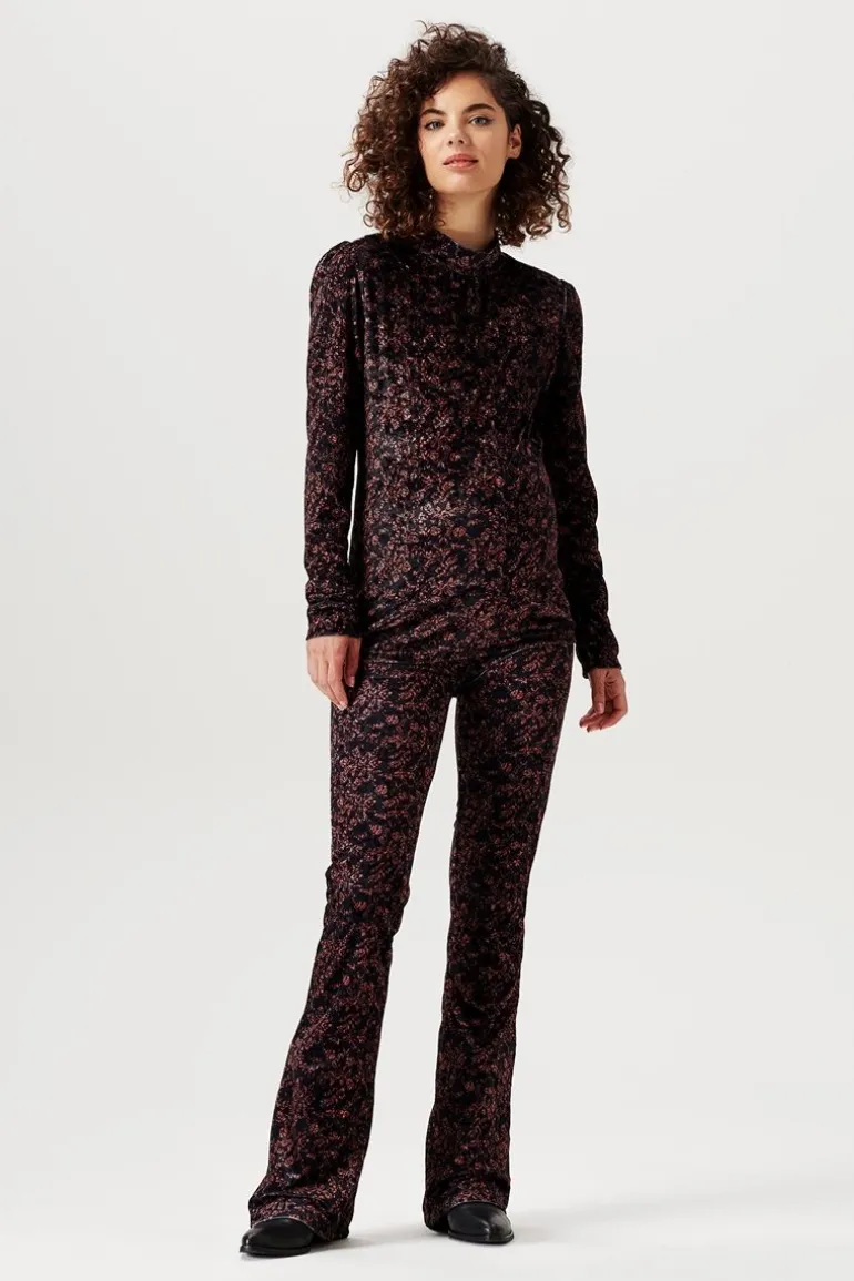 casual_broek_flared_cary__0.webp Noppies Broeken<Casual Broek Flared Cary - Black