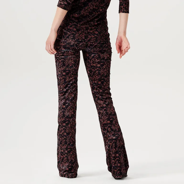 casual_broek_flared_cary__6.webp Noppies Broeken<Casual Broek Flared Cary - Black