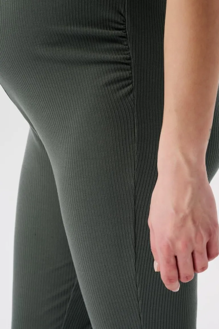 casual_broek_flared_heja__5-4.webp Noppies Flared | Broeken<Casual Broek Flared Heja - Olive