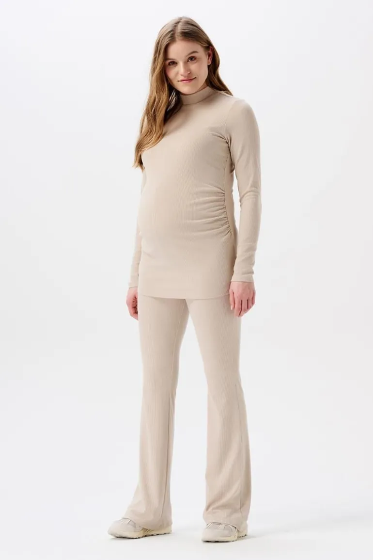 casual_broek_flared_heja__6-2.webp Noppies Flared | Broeken<Casual Broek Flared Heja - Light Sand