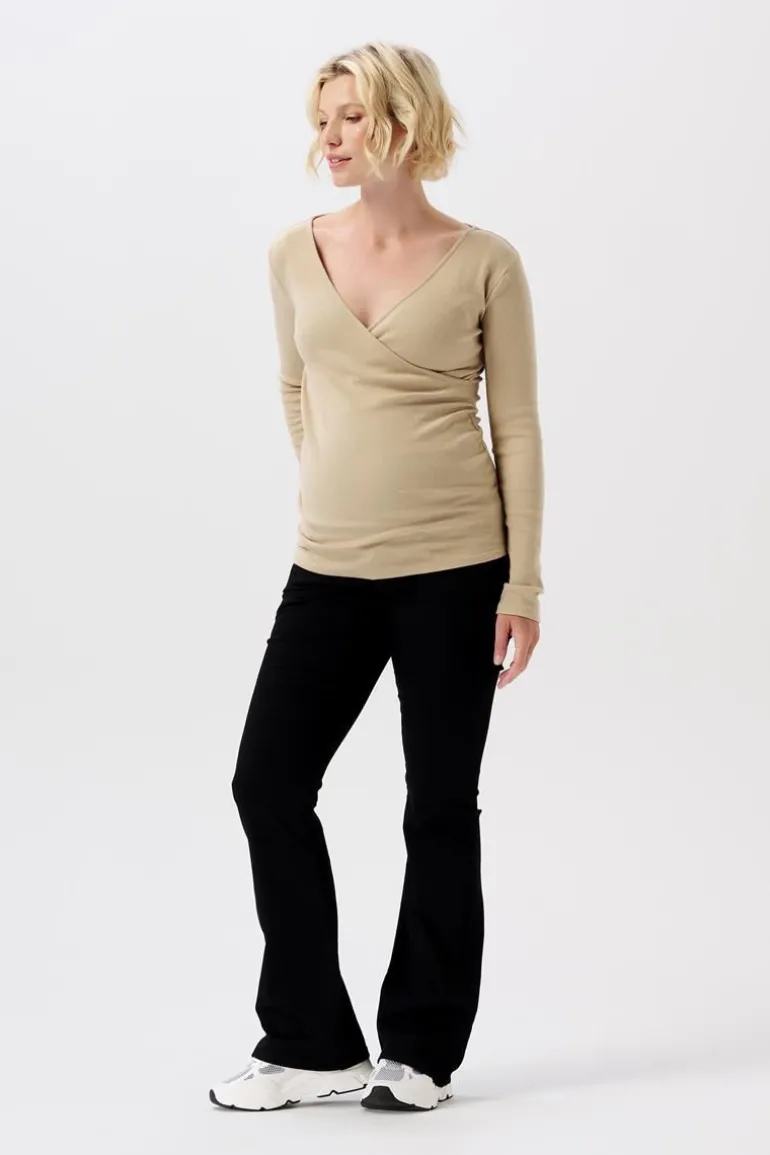 casual_broek_flared_senna_0-1.webp Noppies Flared | Broeken<Casual Broek Flared Senna - Black