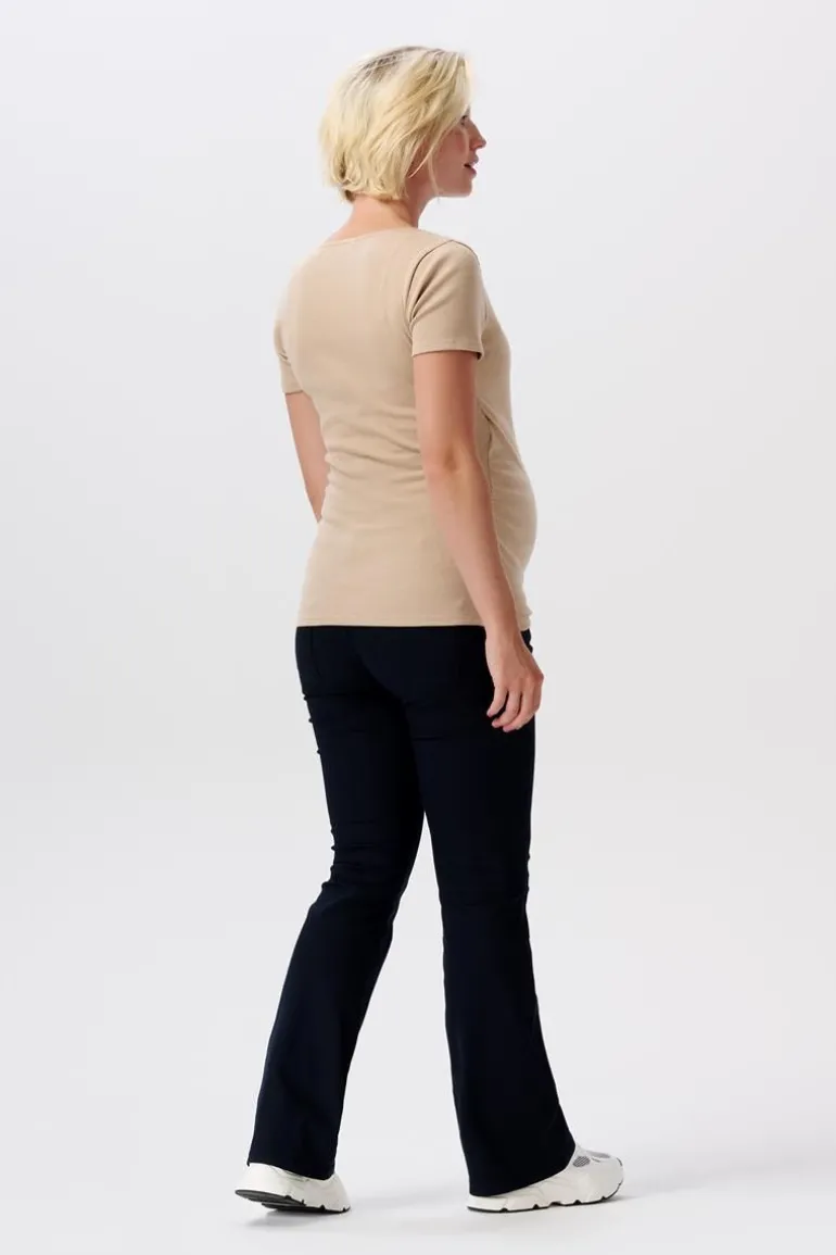 casual_broek_flared_senna_1.webp Noppies Flared | Broeken<Casual Broek Flared Senna - Night Sky