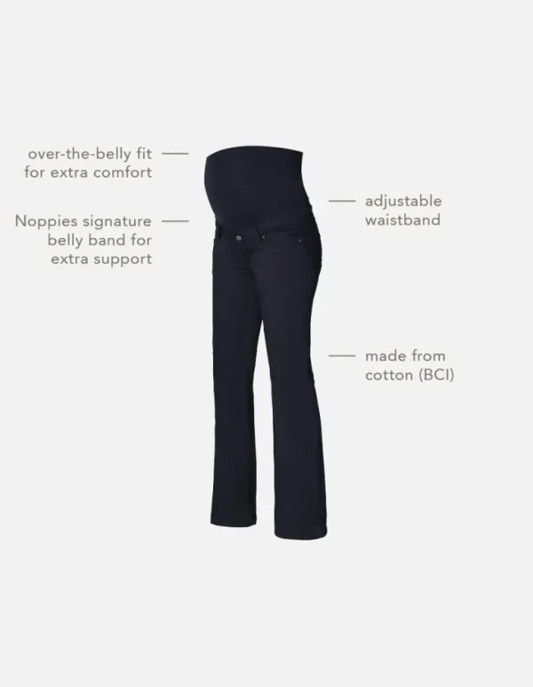 Noppies Flared | Broeken<Casual Broek Flared Senna - Night Sky