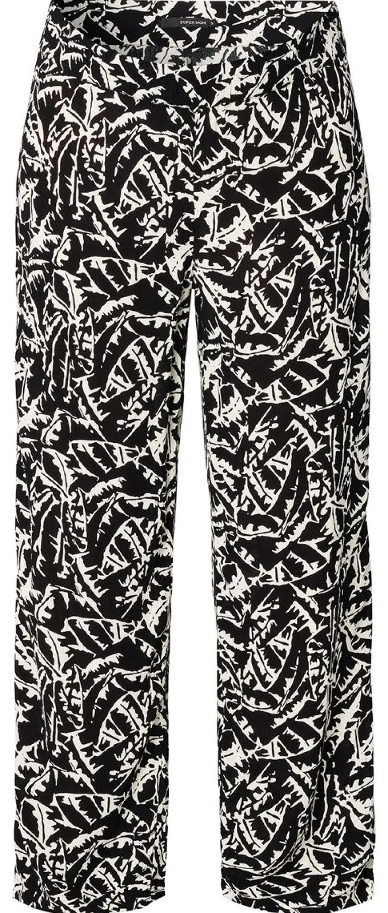 casual_broek_leaf__black_2.webp Noppies Broeken<Casual Broek Leaf - Black