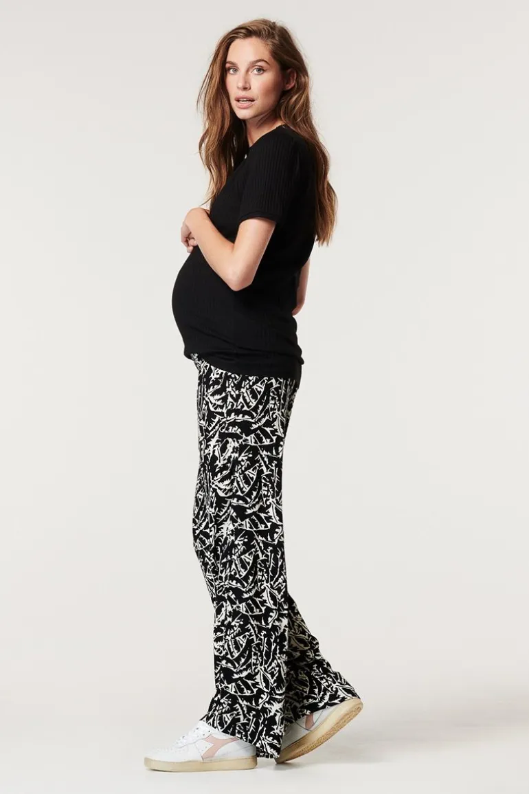 casual_broek_leaf__black_5.webp Noppies Broeken<Casual Broek Leaf - Black