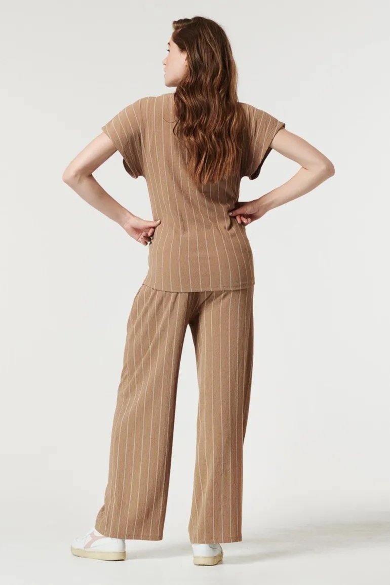 casual_broek_stripe__tige_1.webp Noppies Broeken<Casual Broek Stripe - Tigers Eye