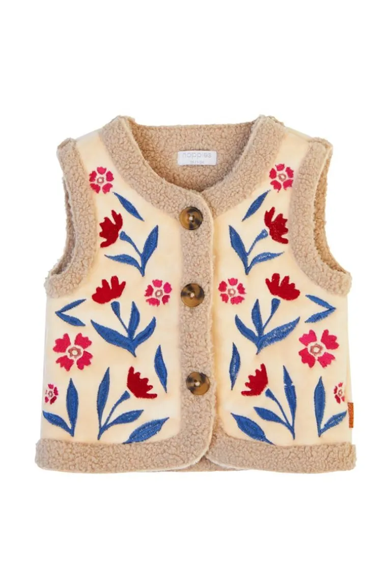 gilet_ferin__butter_cream_4.webp Noppies Vesten<Gilet Ferin - Butter Cream