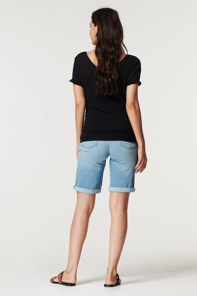 jeans_shorts__lightwash_8.webp Noppies Jeans<Jeans Shorts - Lightwash
