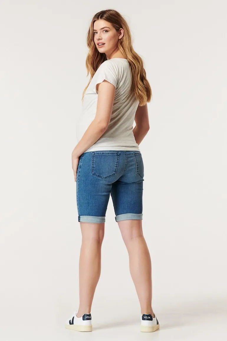 jeans_shorts_latta__aged__15.webp Noppies Jeans<Jeans Shorts Latta - Aged Blue