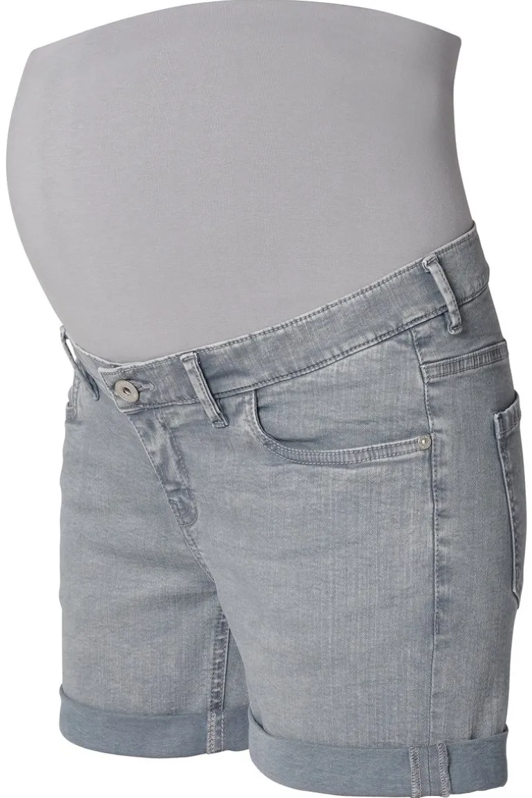 jeans_shorts_light_grey___12.webp Noppies Jeans<Jeans Shorts Light Grey - Light Aged Grey
