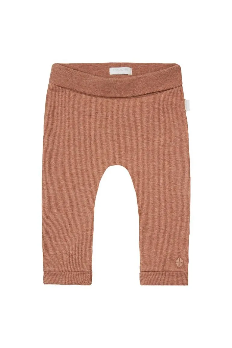 joggingbroek_naura__cafe__0.webp Noppies Broeken | Basics<Joggingbroek Naura - Cafe Au Lait Melange