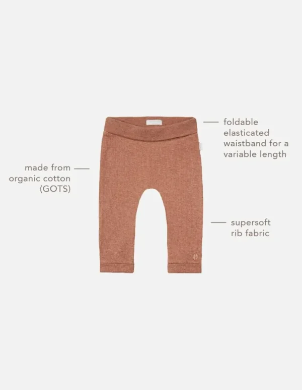 Noppies Broeken | Basics<Joggingbroek Naura - Cafe Au Lait Melange