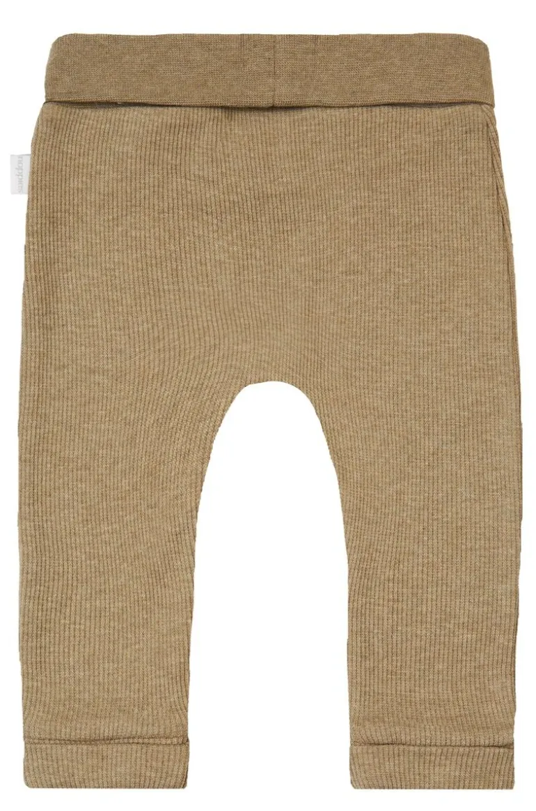 joggingbroek_naura__light_5.webp Noppies Broeken | Basics<Joggingbroek Naura - Light Green Melange