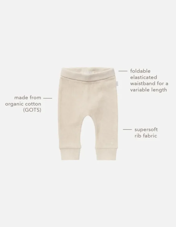Noppies Broeken | Basics<Joggingbroek Naura - Oatmeal