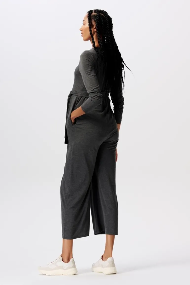 jumpsuit__anthracite_mela_1.webp Noppies Jumpsuits | Jumpsuits<Jumpsuit - Anthracite Melange
