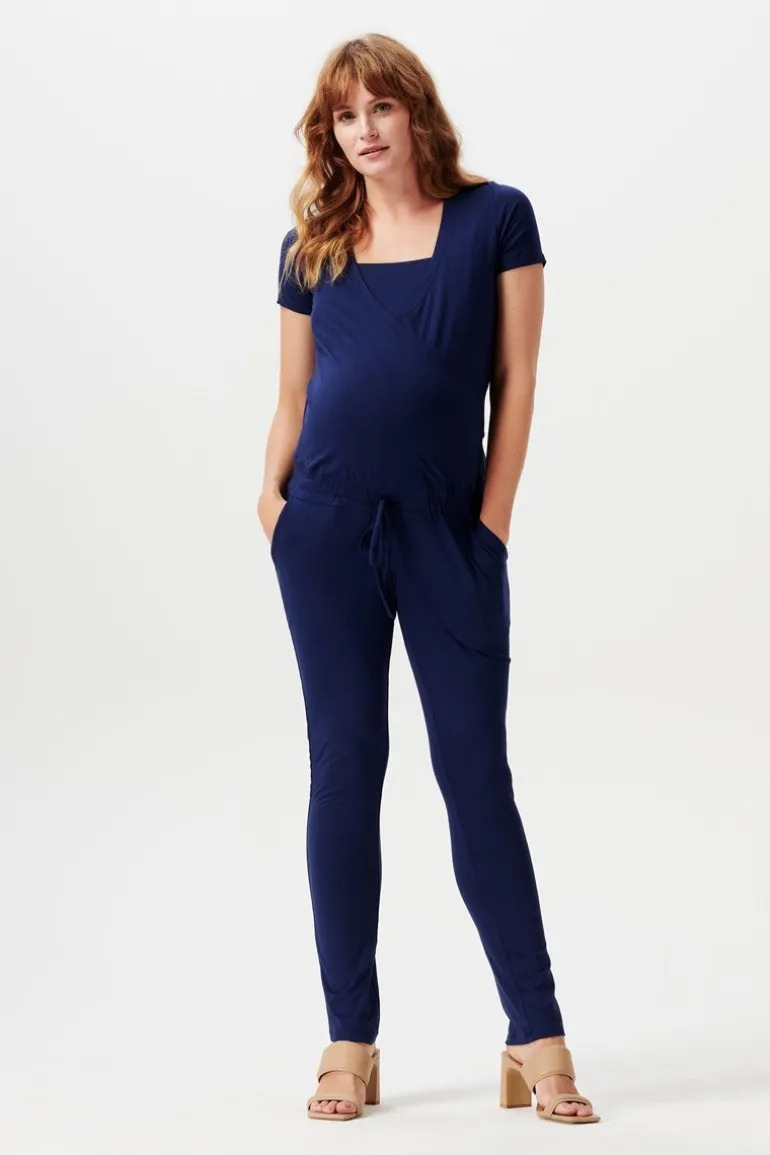 jumpsuit_met_voedingsfunc_0-4.webp Noppies Jumpsuits | Jumpsuits<Jumpsuit Met Voedingsfunctie Driel - Peacoat