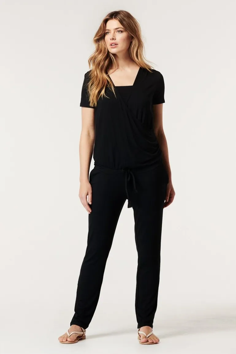 jumpsuit_met_voedingsfunc_17.webp Noppies Jumpsuits | Jumpsuits<Jumpsuit Met Voedingsfunctie Lemay - Black