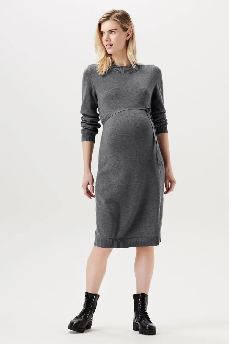 jurk__medium_grey_6.webp Noppies Jurken<Jurk - Medium Grey
