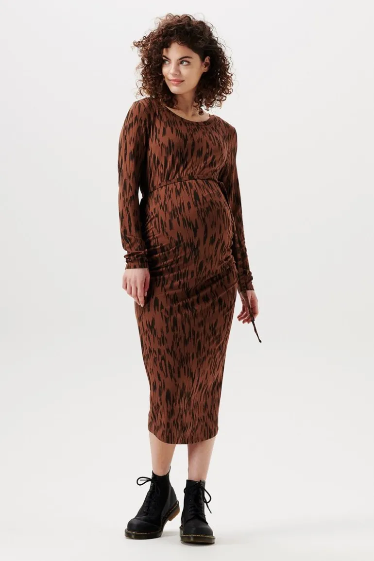 jurk_alva__brunette_0.webp Noppies Jurken<Jurk Alva - Brunette