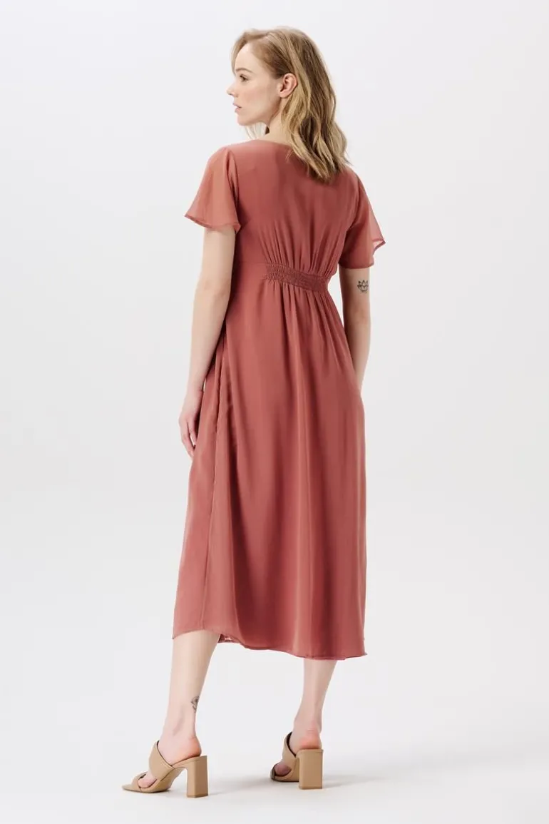 jurk_amelie__burlwood_7.webp Noppies Jurken<Jurk Amelie - Burlwood