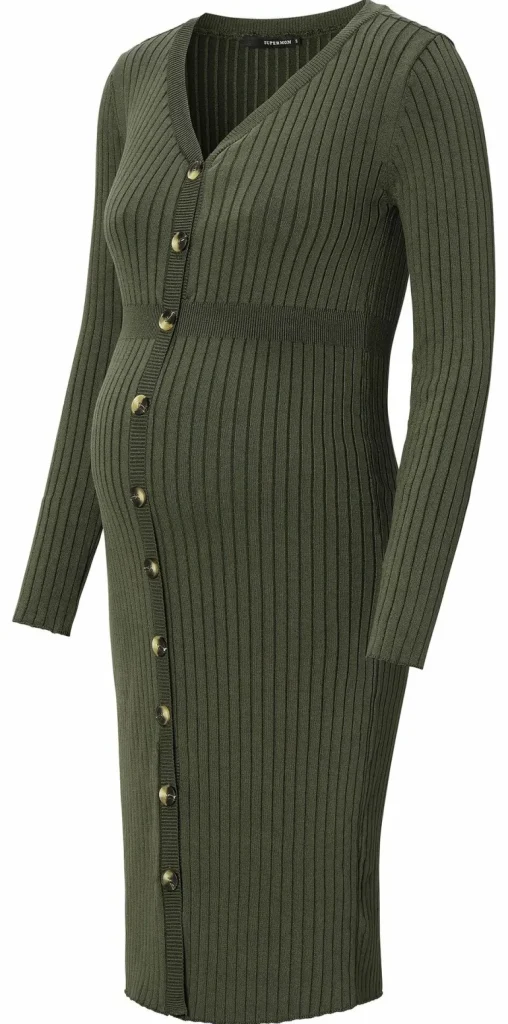 Noppies Jurken<Jurk Button Rib - Grape Leaf