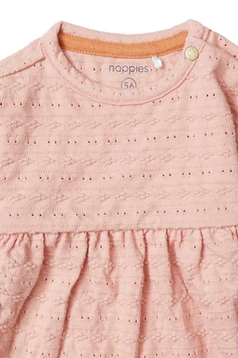 jurk_carmela__peach_beige_2.webp Noppies Jurken<Jurk Carmela - Peach Beige