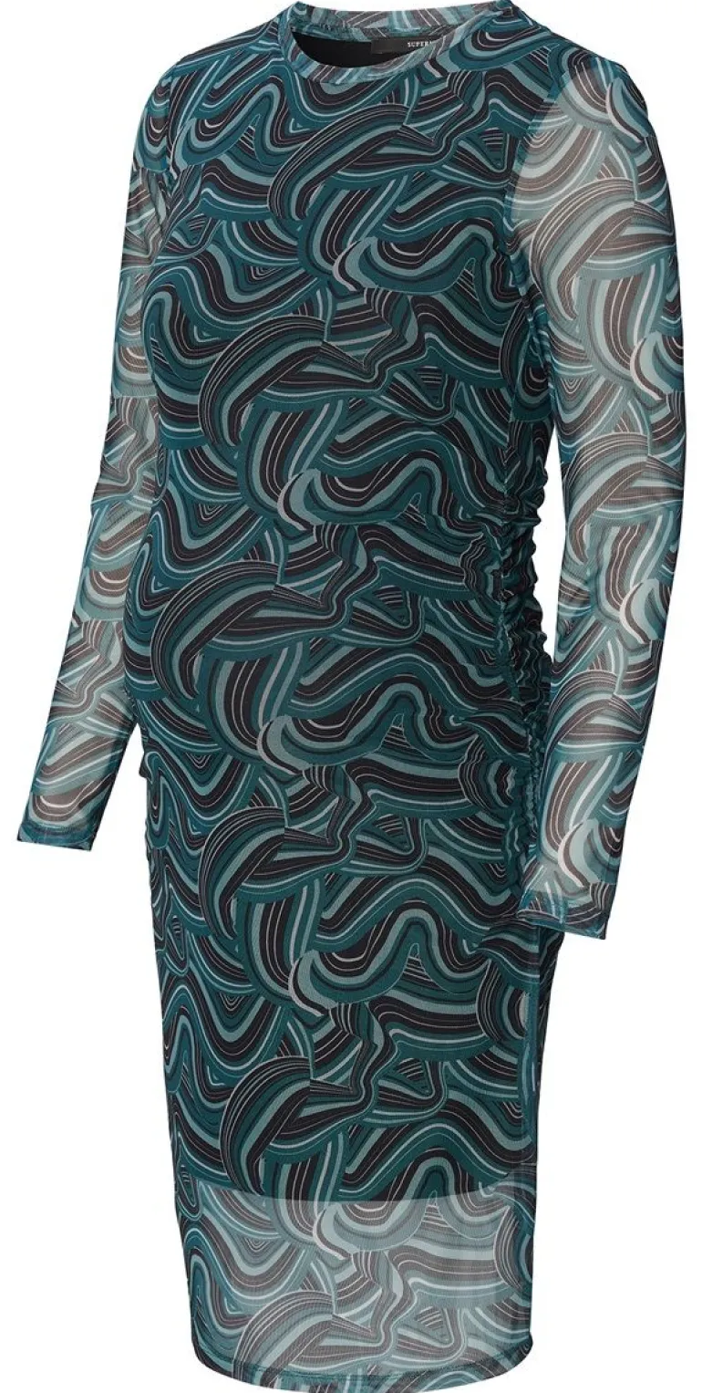 jurk_deville__deep_teal_4.webp Noppies Jurken<Jurk Deville - Deep Teal