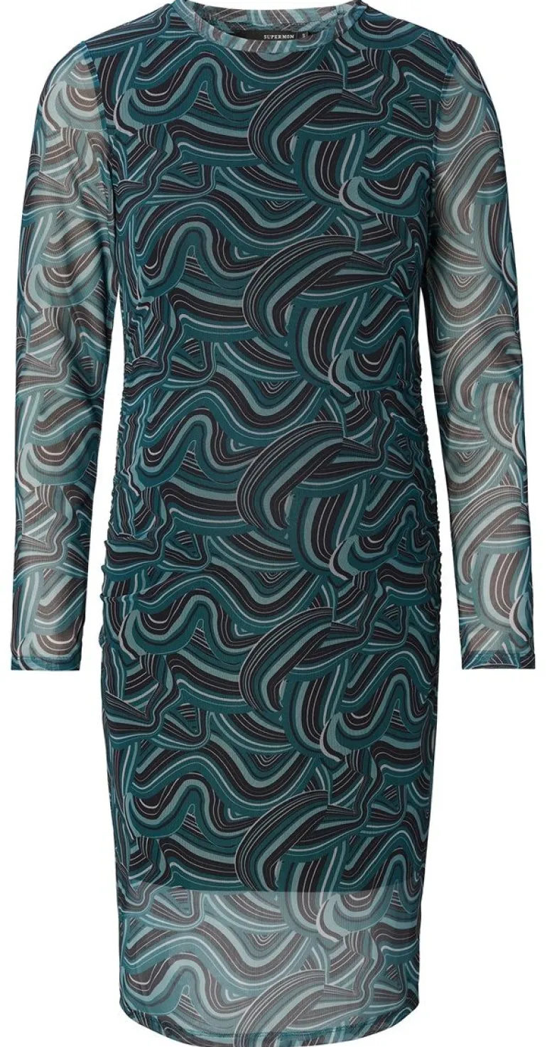 jurk_deville__deep_teal_9.webp Noppies Jurken<Jurk Deville - Deep Teal