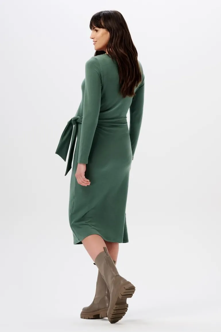 jurk_dress_frisco_long_sl_7-2.webp Noppies Jurken<Jurk Dress Frisco Long Sleeve - Dark Forest
