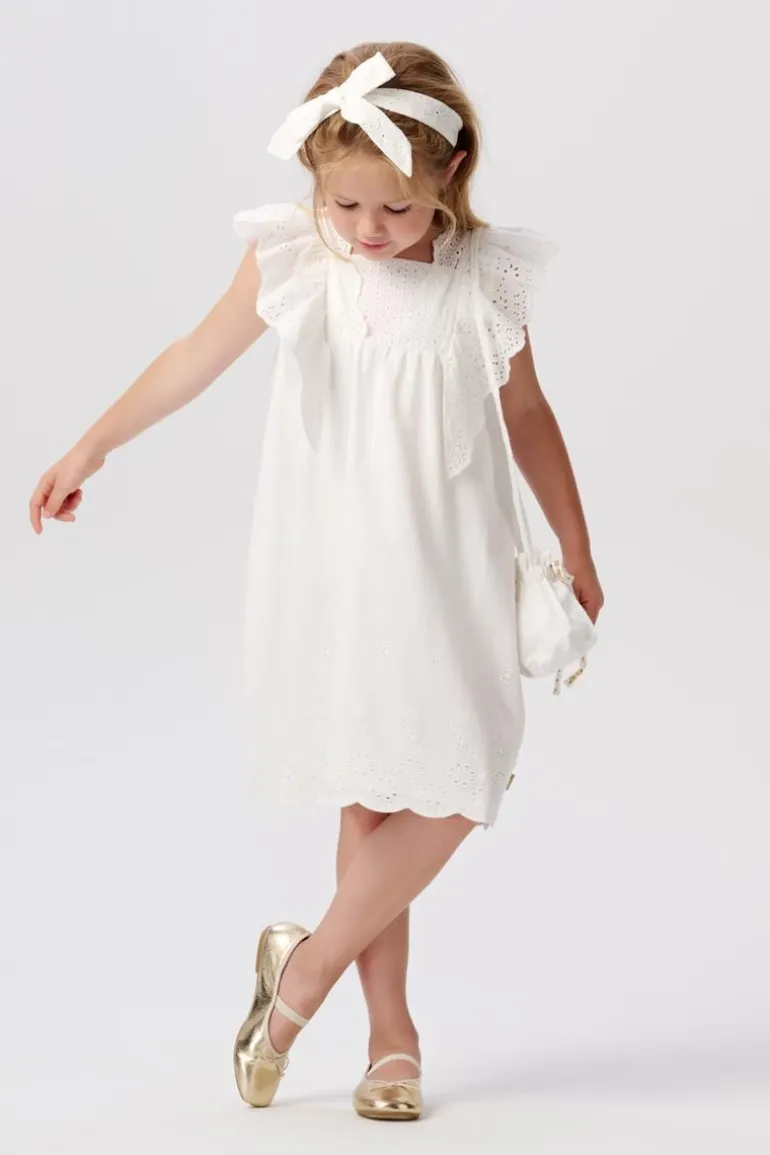 jurk_eglin__bright_white_0.webp Noppies Jurken<Jurk Eglin - Bright White