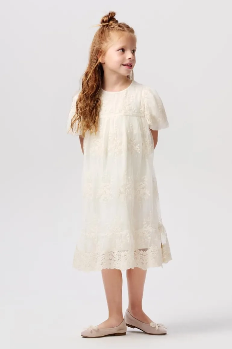 jurk_enshi__antique_white_0.webp Noppies Jurken<Jurk Enshi - Antique White