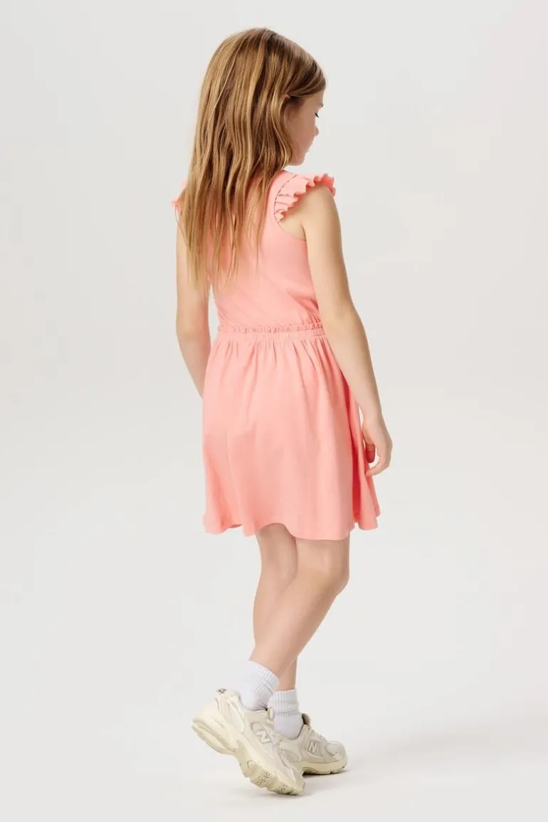 jurk_ethete__coral_haze_1.webp Noppies Jurken<Jurk Ethete - Coral Haze