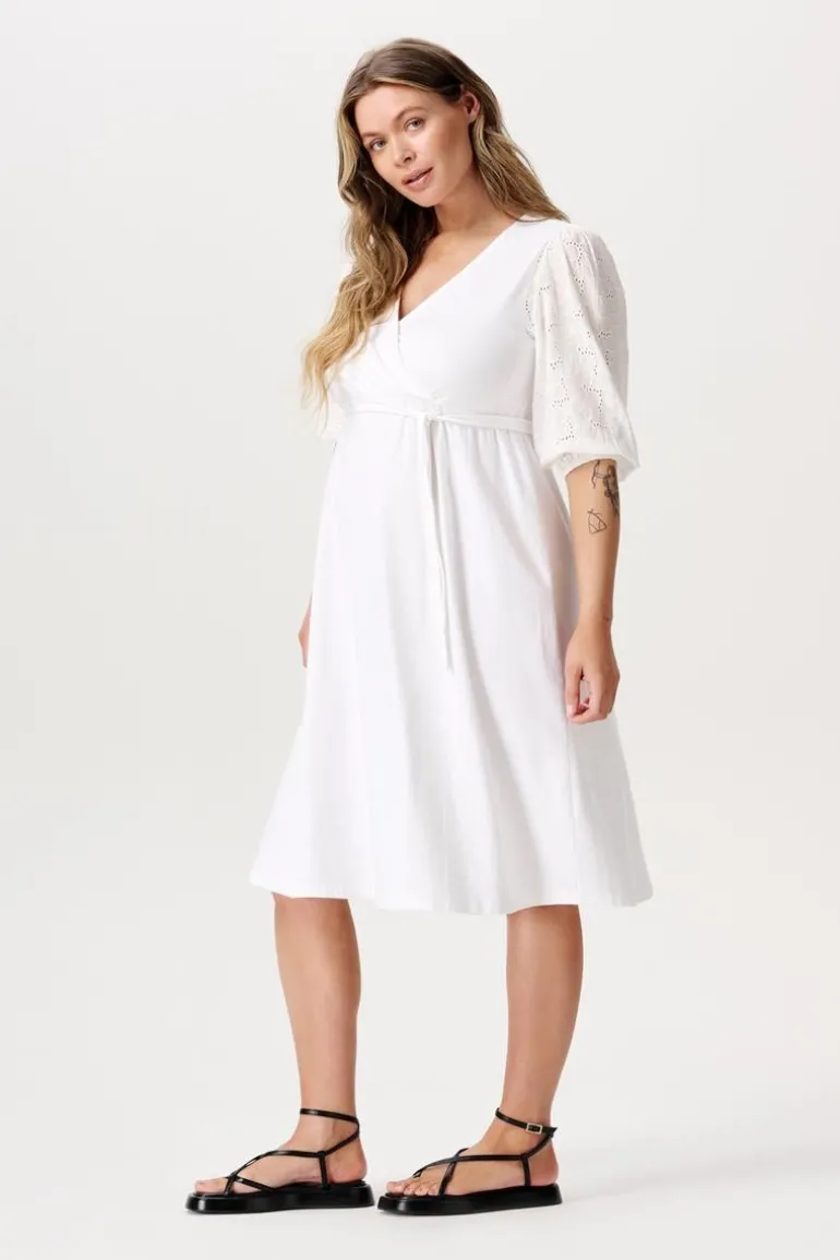 jurk_kajal__optical_white_6.webp Noppies Jurken<Jurk Kajal - Optical White