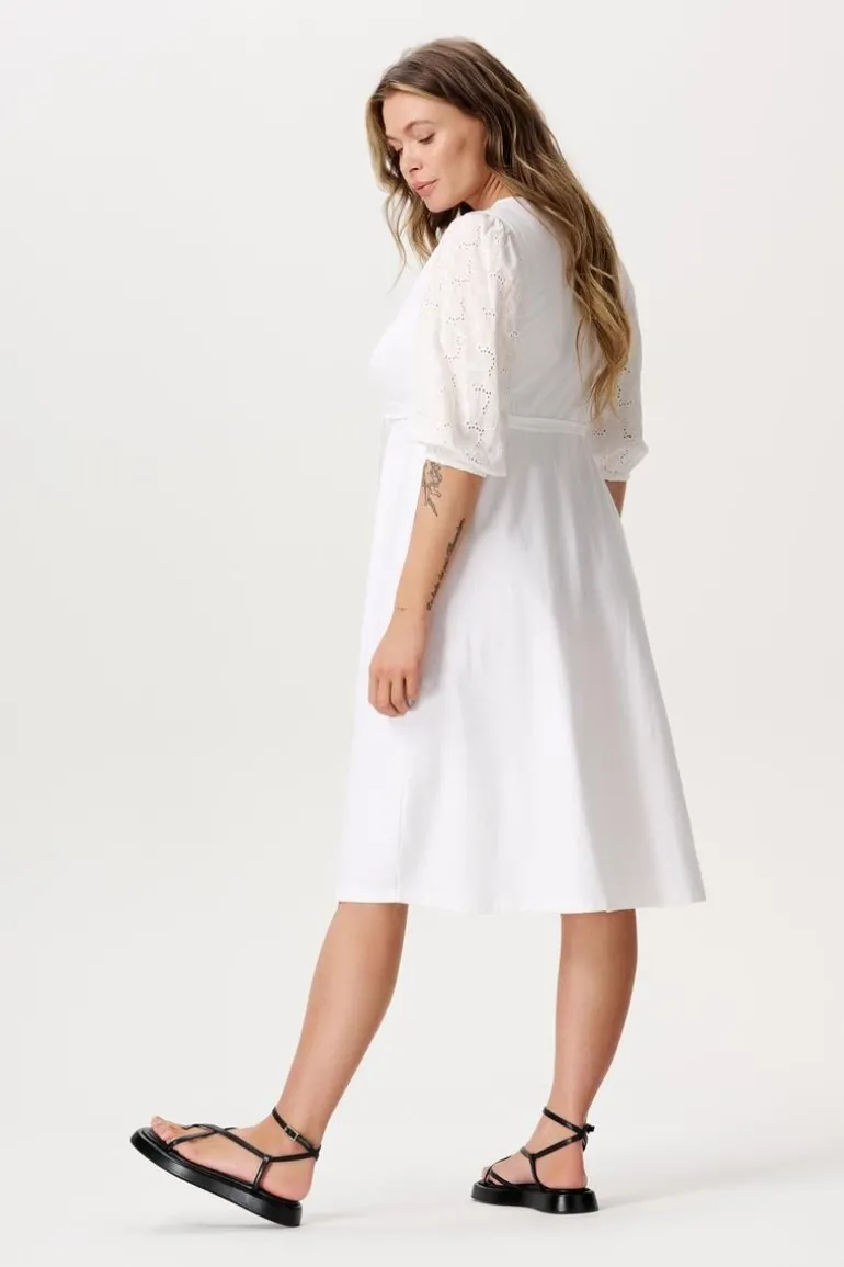 jurk_kajal__optical_white_7.webp Noppies Jurken<Jurk Kajal - Optical White