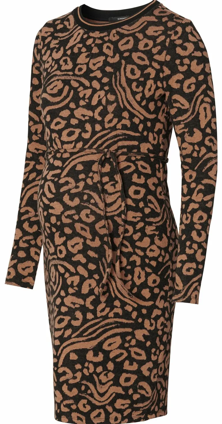 jurk_leopard__toasted_coc_4.webp Noppies Jurken<Jurk Leopard - Toasted Coconut