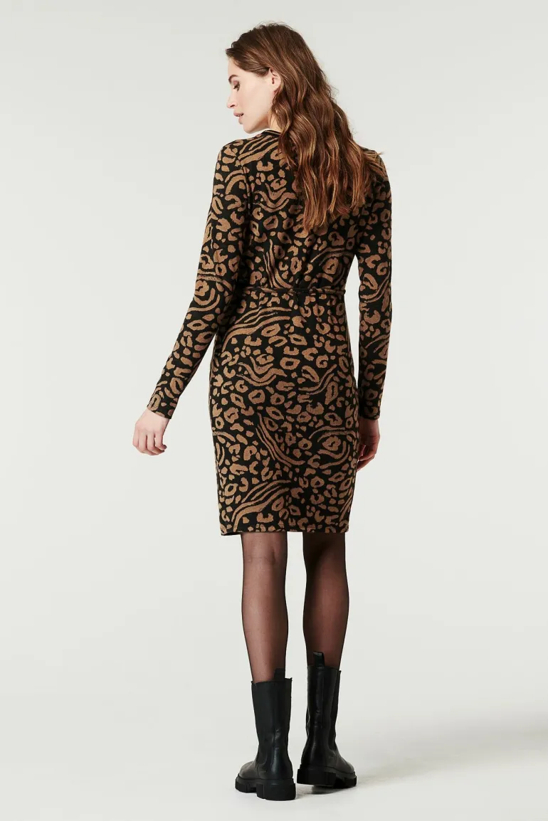 jurk_leopard__toasted_coc_6.webp Noppies Jurken<Jurk Leopard - Toasted Coconut