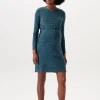 Noppies Jurken | Jurken<Jurk Met Voedingsfunctie - Teal Blue