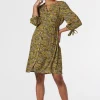 Noppies Jurken | Jurken<Jurk Met Voedingsfunctie - Khaki Green
