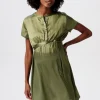 Noppies Jurken | Jurken<Jurk Met Voedingsfunctie - Olive Green