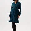 Noppies Jurken | Jurken<Jurk Met Voedingsfunctie - Blue Coral